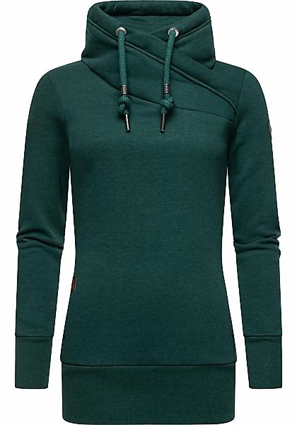Ragwear Sweatshirt "Neska", modischer Longsleeve Pullover mit hohem Kragen günstig online kaufen