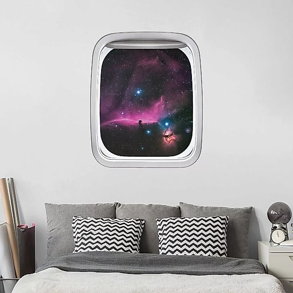 Wandtattoo Fenster Flugzeug Nebel des Orions günstig online kaufen