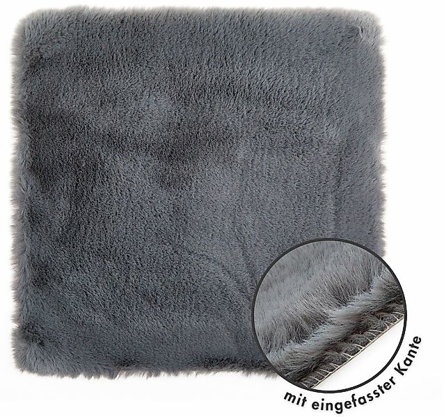 LUXOR living Stuhlkissen "Sitzauflage Novara" Kunstfell, rund oder eckig, s günstig online kaufen