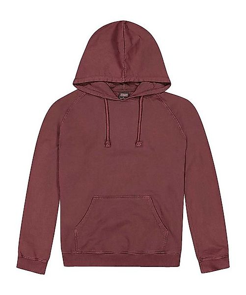 URBAN CLASSICS Sweatshirt Urban Classics Overdyed Hoody Baumwolle günstig online kaufen