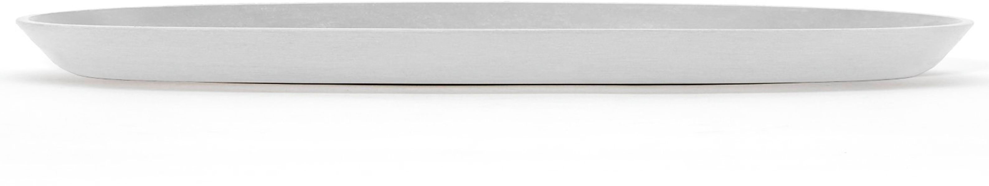 ECOPOTS Topfuntersetzer »Oval Lang Weiß« für innen und außen: frostsicher, günstig online kaufen