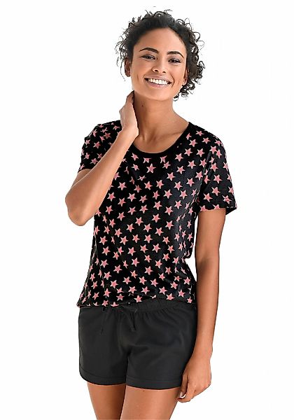 Vivance Dreams Shorty 1-teilig, mit Sternchen-Druck günstig online kaufen