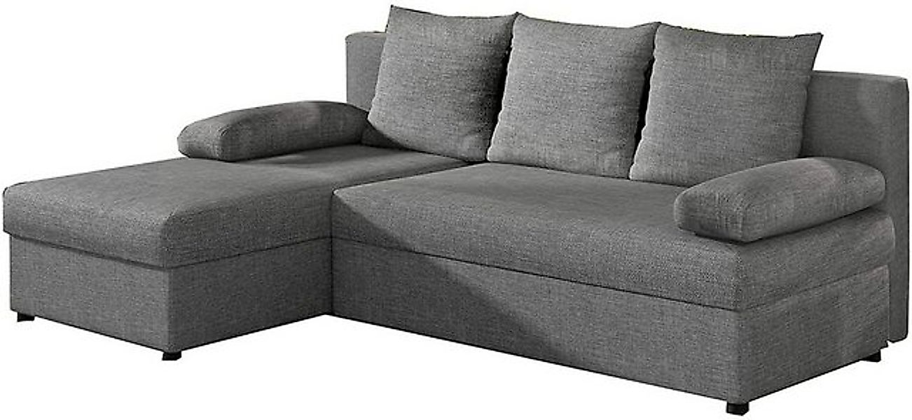 MOEBLO Ecksofa ARON, Couch L-Form Polstergarnitur Wohnlandschaft Polstersof günstig online kaufen