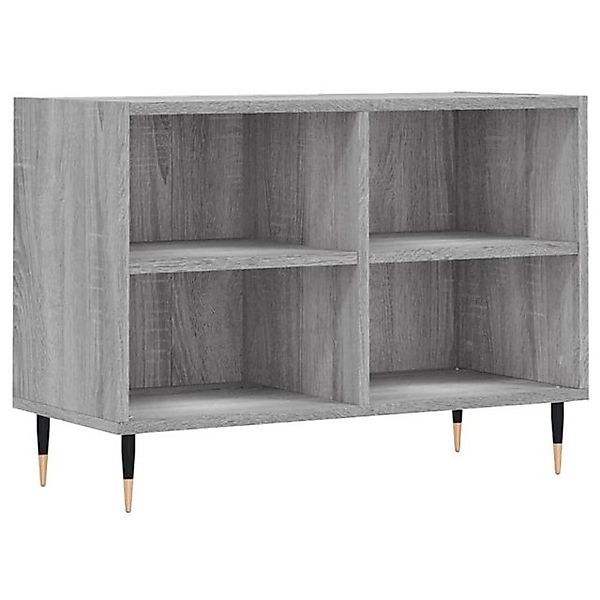 furnicato TV-Schrank Grau Sonoma 69,5x30x50 cm Holzwerkstoff (1-St) günstig online kaufen