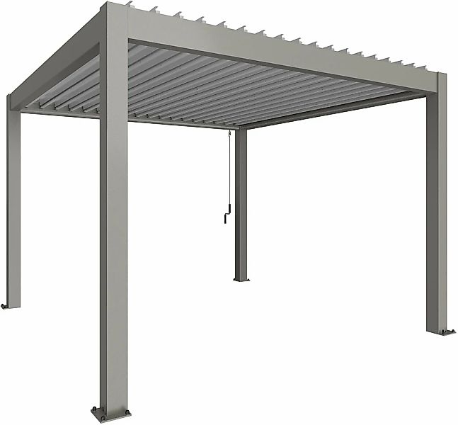 Biohort Pergola "3,5 x 3,5", stilvoller Schattenspender für mehr Komfort im günstig online kaufen