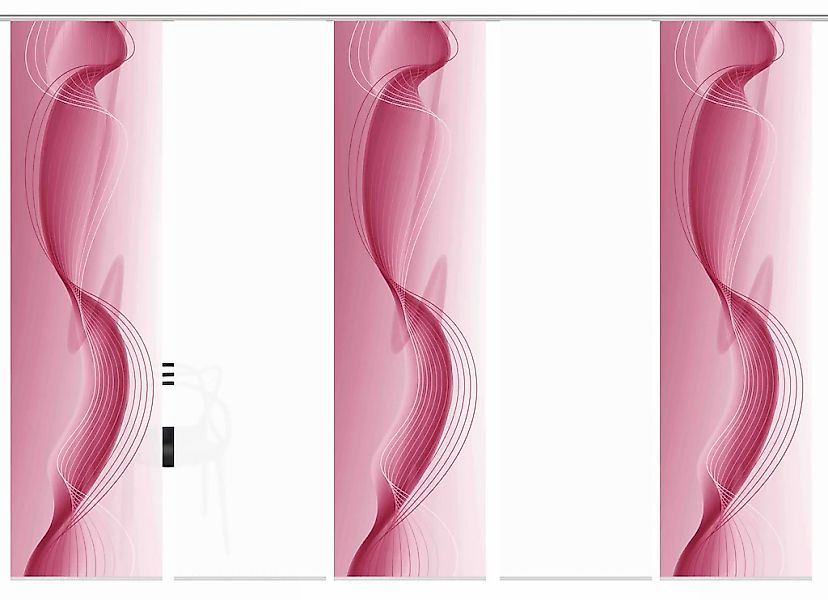HOME WOHNIDEEN Schiebegardine 84686 Schiebegardine FILIZ, günstig online kaufen