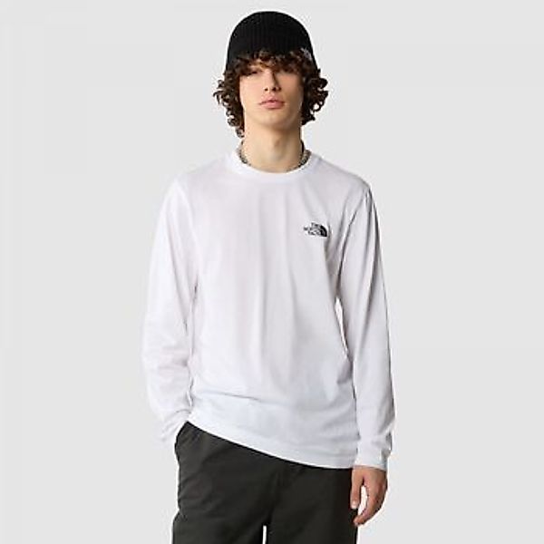 The North Face  Langarmshirt NF0A87QN M L/D SIMPLE DOME-FN41 WHITE günstig online kaufen