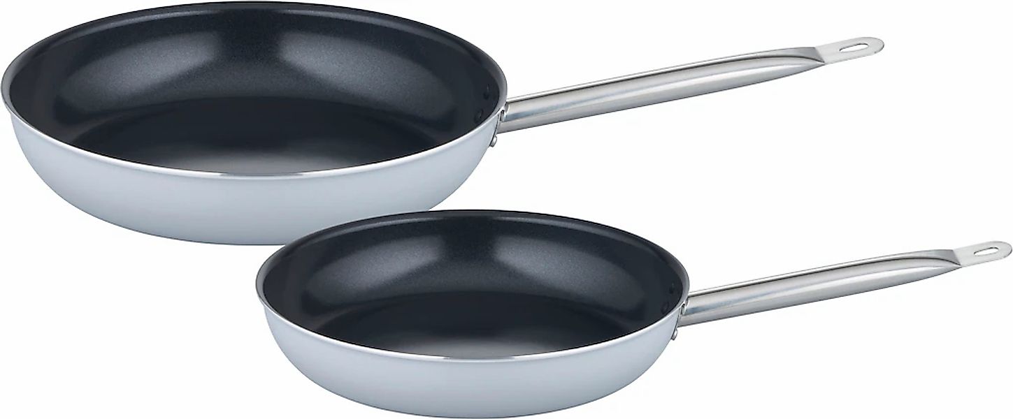 GSW Pfannen-Set "Gastro Basic, Gastro-Qualität" Aluminium Set, je 1x Pfanne günstig online kaufen