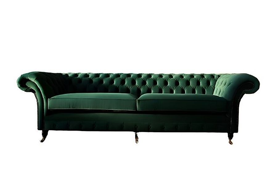 Xlmoebel Sofa Neues XXL Chesterfield Stoff-Sofa mit Design, Platz für 4 Per günstig online kaufen