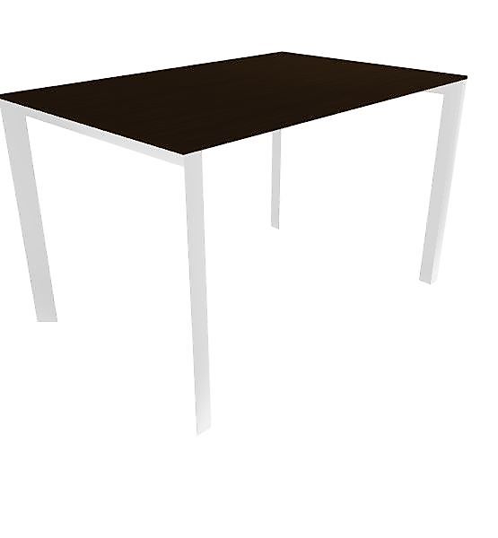 Profilo Konferenztisch 80x120 cm Laminierte Platte Wenge günstig online kaufen