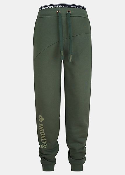 Noorlys Jogginghose Damen LOOSIG Thyme/OilGreen mit elastischem Bund günstig online kaufen