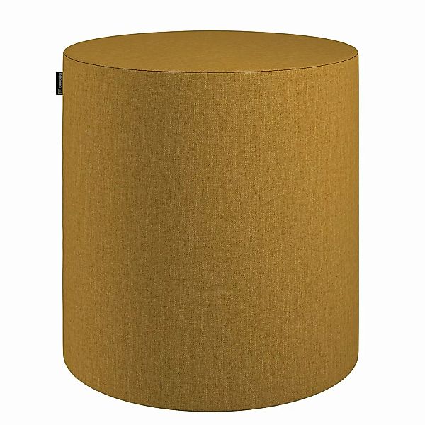 Pouf Barrel, senfgelb, ø40 cm x 40 cm, City (704-82) günstig online kaufen