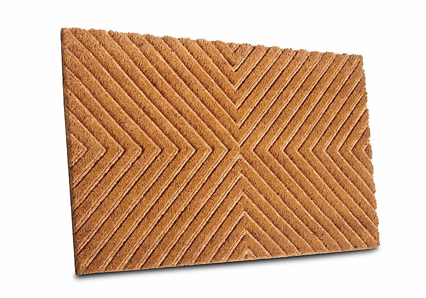 HANSE Home Fußmatte "Mix Mats Kokos Geometric, Türmatte" rechteckig 15 mm H günstig online kaufen
