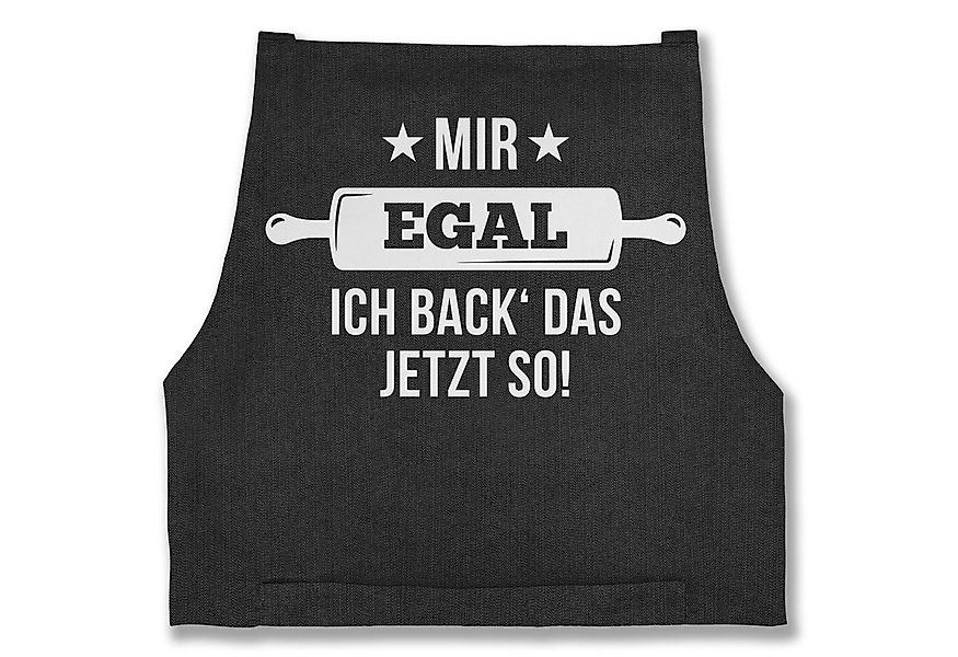 Shirtracer Kochschürze Mir egal ich back das jetzt so, (1-tlg), Küche günstig online kaufen
