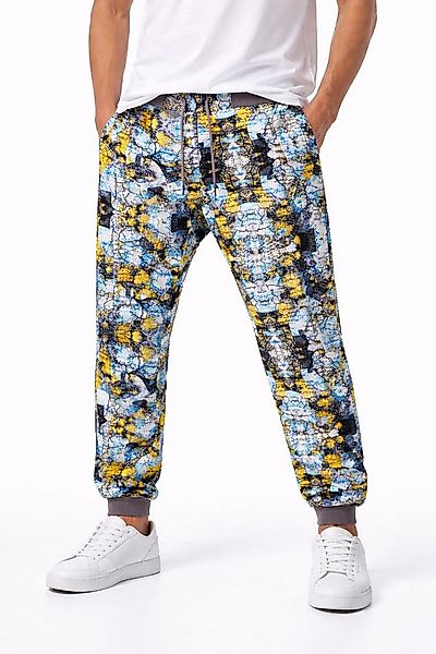 Mosranic Jogginghose Herren Baggy Sport Hose "STREET MOSAIC" Trainingshose günstig online kaufen