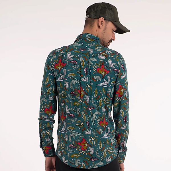 Herrenhemd Gemustert Aus Lenzing Ecovero Viskose "Tony" günstig online kaufen