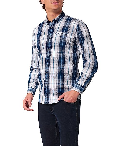 Pioneer Authentic Jeans Langarmhemd, mit Karomuster günstig online kaufen