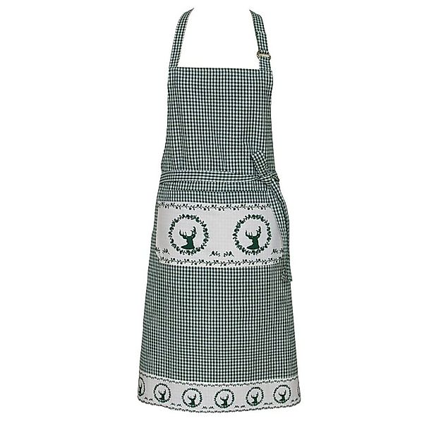 matches21 HOME & HOBBY Kochschürze Latzschürzen RESI Landhaus in grün, (1-t günstig online kaufen