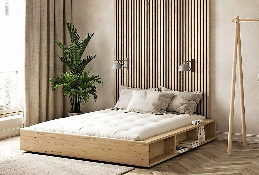 Karup Design Massivholzbett Karup Bett ZIGGY Futonbett Bettgestell FSC Kief günstig online kaufen