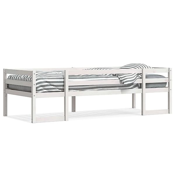 vidaXL Kinderbett Weiß 80x200 cm Massivholz Kiefer 846862 günstig online kaufen
