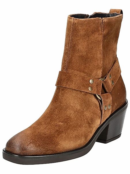 Paul Green Bikerboots "Paul Green Stiefelette Veloursleder" günstig online kaufen