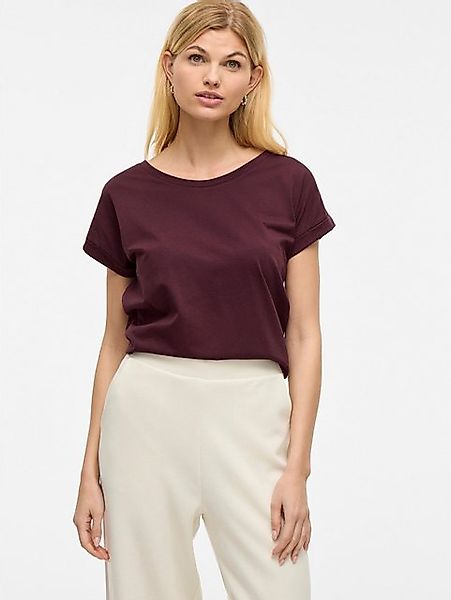 Vila Rundhalsshirt VIDREAMERS NEW PURE T-SHIRT/SU-NOOS Basic Damen-T-Shirt günstig online kaufen