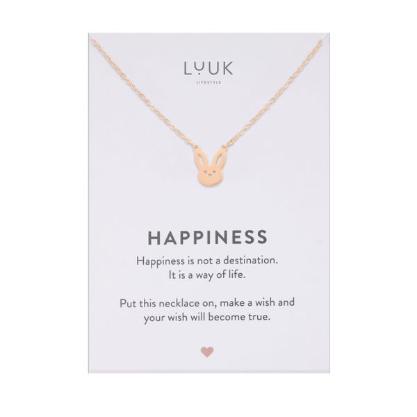 LUUK LIFESTYLE Kette mit Anhänger Hasen, günstig online kaufen