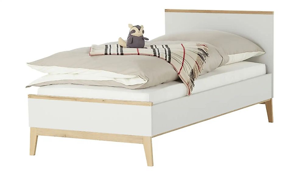 Mia & Mo Jugendbett  Tilda ¦ grau ¦ Maße (cm): B: 97 H: 89 Betten > Bettges günstig online kaufen