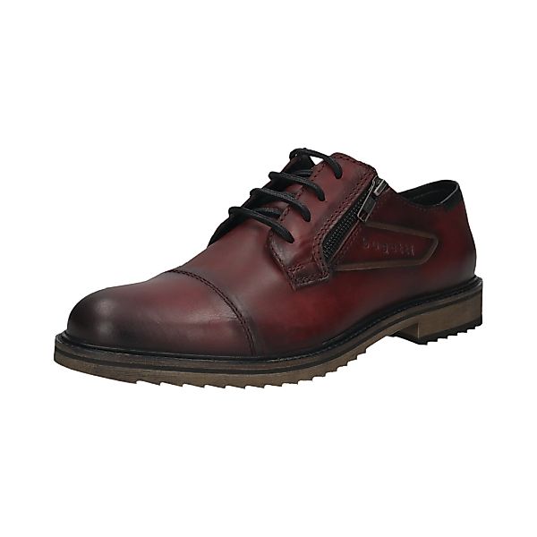 bugatti Schnürschuh, Halbschuh, Business Schuh mit seitlichem Reißverschlus günstig online kaufen