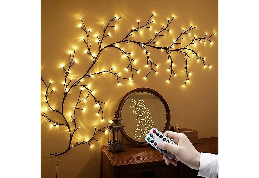 MUPOO Leuchtzweig LED-Dekolicht,1.8M/2.3M LED Baum Wandleuchte,LED Lichterk günstig online kaufen