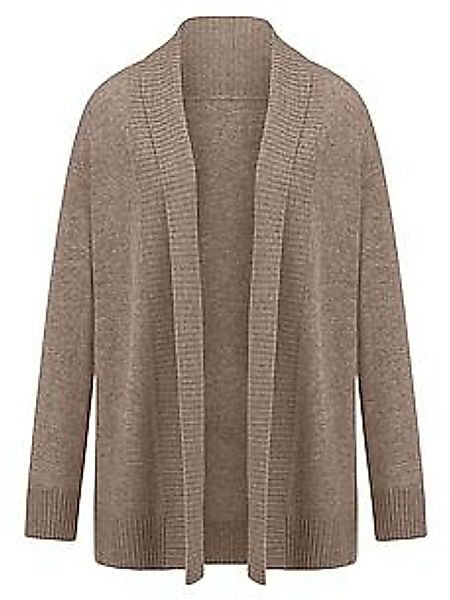 Long-Strickjacke Peter Hahn beige günstig online kaufen