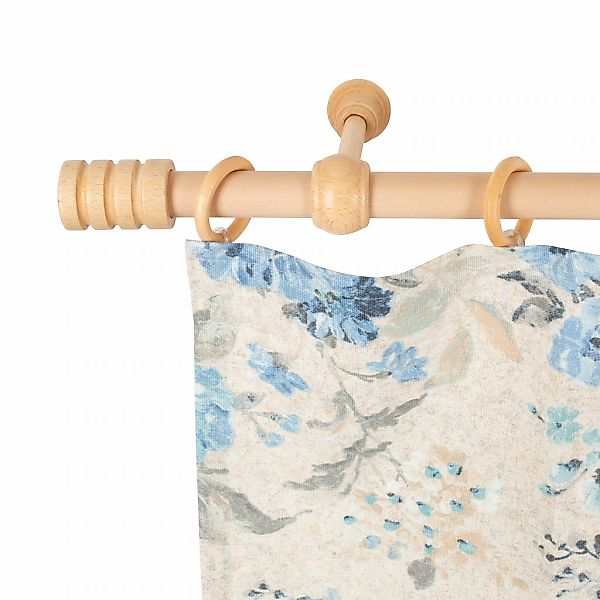 SN DECO GROUP Gardinenstange "Pisa" 1 läufig-läufig Fixmaß 28 mm, Holz, ver günstig online kaufen