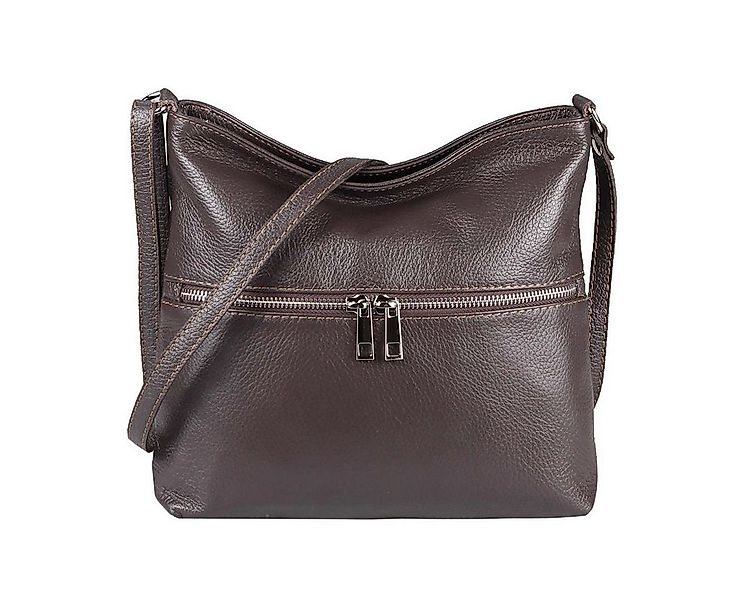 ITALYSHOP24 Schultertasche Made in Italy Damen Leder Tasche CrossOver, als günstig online kaufen