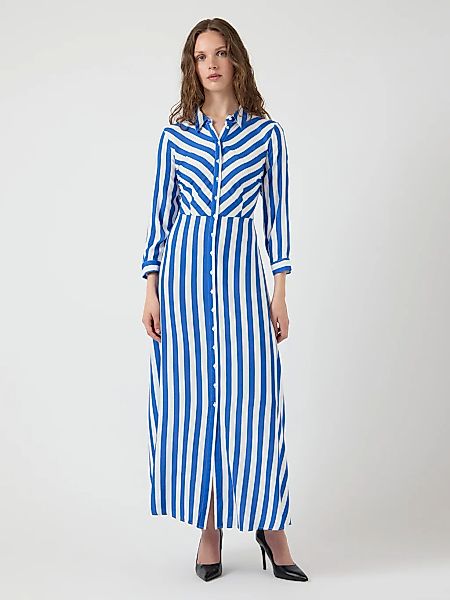 Y.A.S Hemdblusenkleid "YASSAVANNA LONG SHIRT DRESS", mit 3/4 Ärmel günstig online kaufen