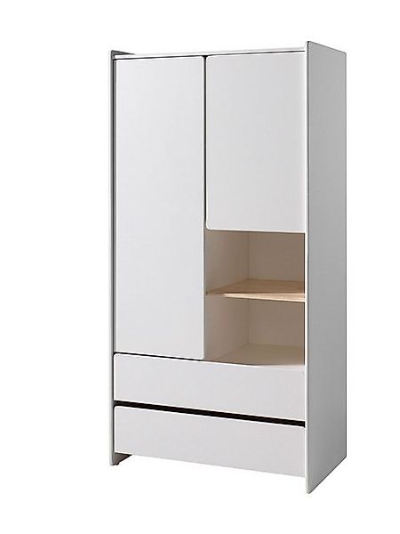 58 aufm Kessel Kleiderschrank Kinderzimmerschrank Karilynn 90x55x180 Schran günstig online kaufen