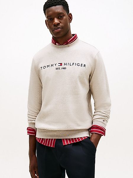 Tommy Hilfiger Sweatshirt TOMMY LOGO unifarben, casual, regular fit, Baumwo günstig online kaufen