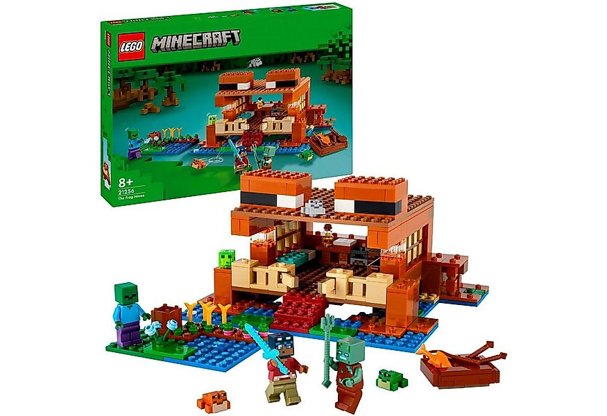 LEGO® LEGO Minecraft Das Froschhaus, Spielbausteine günstig online kaufen