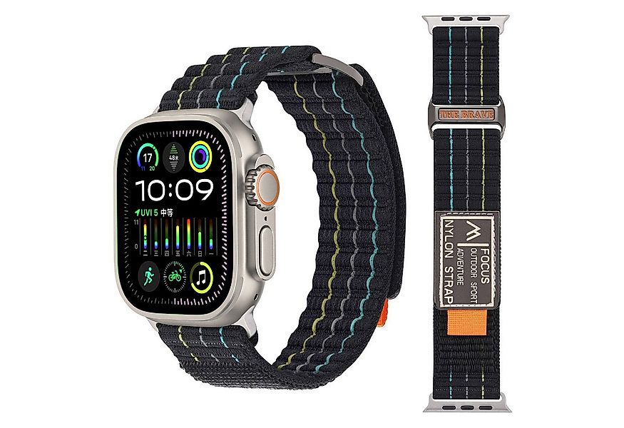 Wigento Smartwatch-Armband Für Apple Watch Series 11 10 46mm / 9 8 7 45 / 6 günstig online kaufen