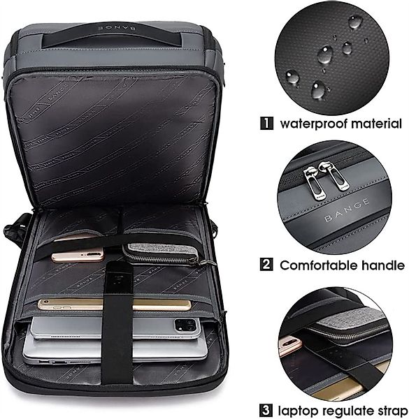XDeer Businesstasche Business-Smart-Rucksack,Reiserucksack,Laptop-Rucksack, günstig online kaufen