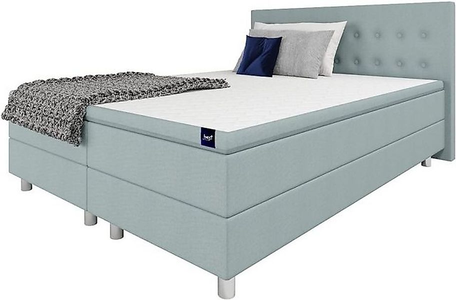Best for Home Boxspringbett Neo Sawana Bonellfederkernmatratze mit 7 cm Top günstig online kaufen