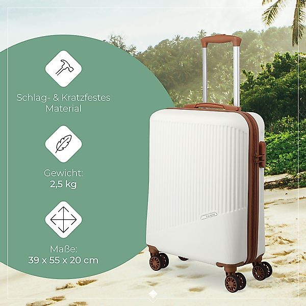 travelite Hartschalen-Trolley BALI 4w Trolley, 4 günstig online kaufen