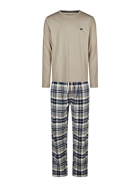 Phil & Co. Pyjama Flanell (2 tlg) Schlafanzug, Pyjama Set, Nachtwäsche günstig online kaufen