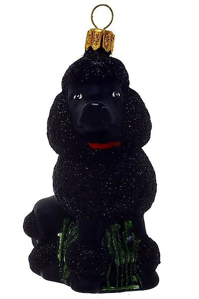 Hamburger Weihnachtskontor Christbaumschmuck Pudel schwarz, Dekohänger - mu günstig online kaufen