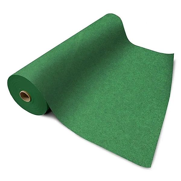 Floordirekt Messeteppich Sintra Pflegeleichter Gangläufer Dunkelgrün 100 x günstig online kaufen