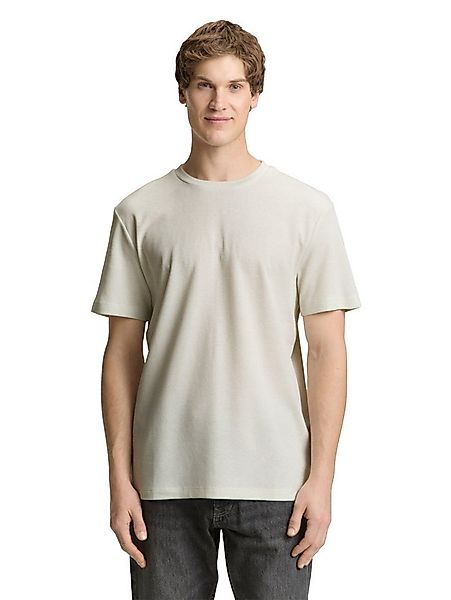 TOM TAILOR Denim T-Shirt in Piqué-Qualität günstig online kaufen