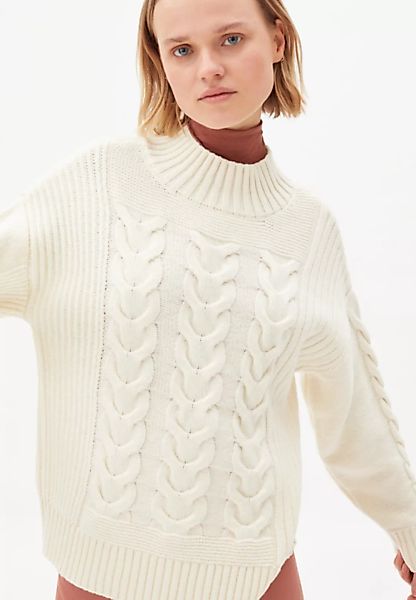 Chiaraa Recycled Wool - Damen Pullover Aus Woll Mix günstig online kaufen