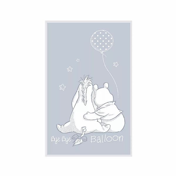 Komar Poster Winnie Pooh Bye Bye Balloon Disney B/L: ca. 50x70 cm günstig online kaufen