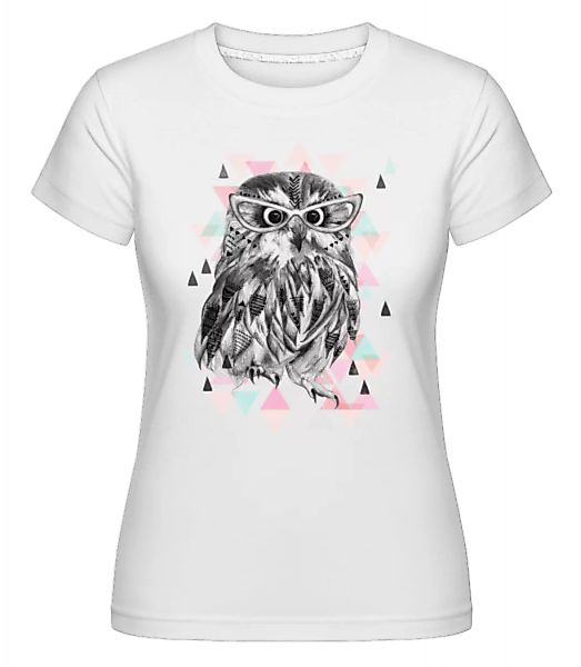 Hipster Eule · Shirtinator Frauen T-Shirt günstig online kaufen