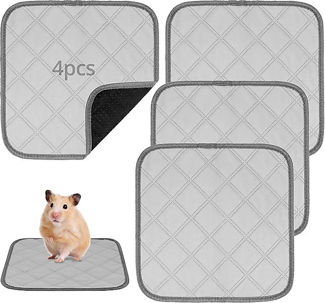 FELIXLEO Hundematte Pipipads Meerschweinchen 4 Stück Waschbar Rutschfest Gr günstig online kaufen