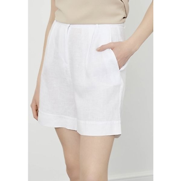 Just Like You  Shorts Gelbe, umgeschlagene Shorts mit Gürtel günstig online kaufen